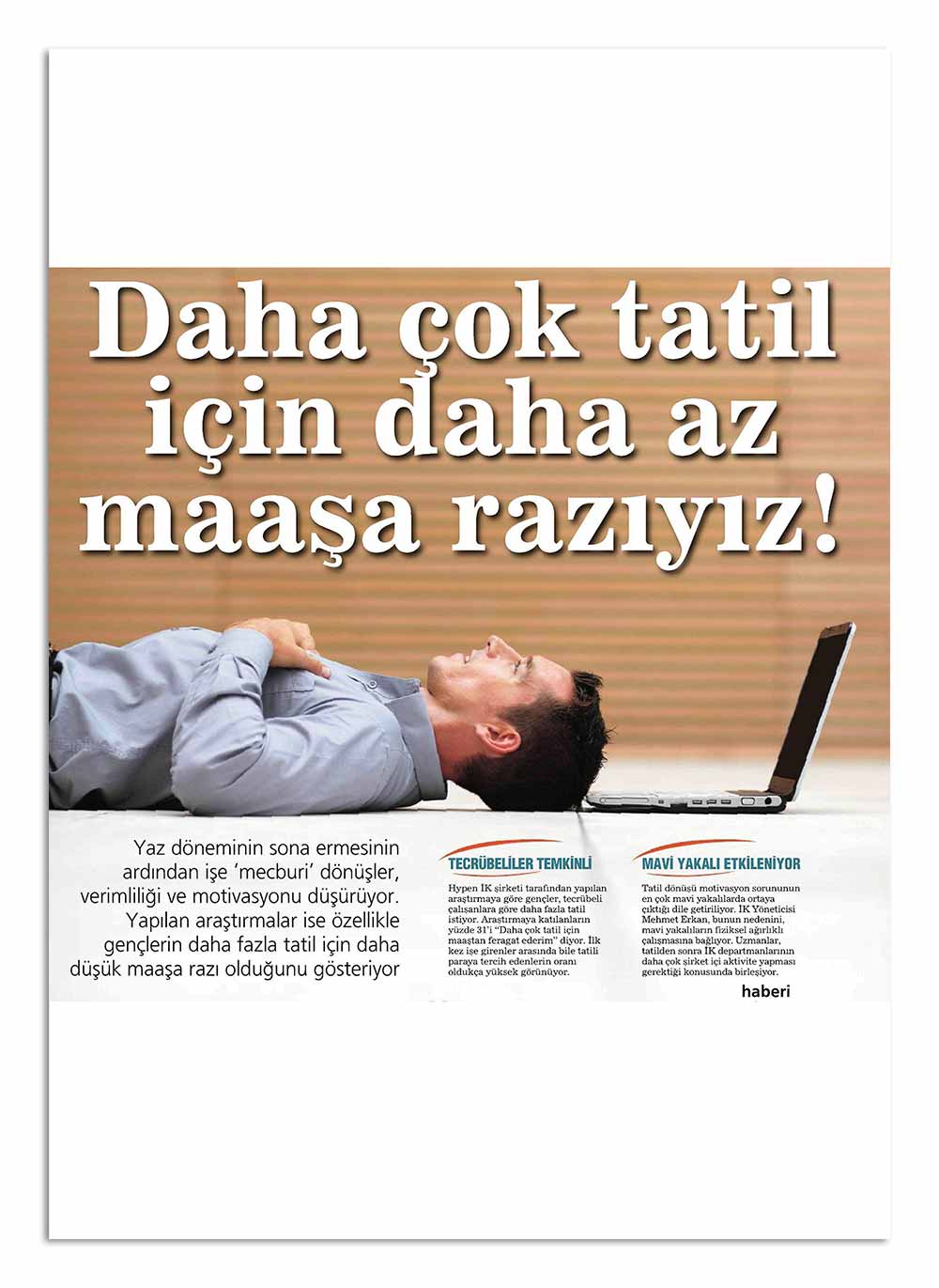 Daha az maaş - Uzman Psikolog Zeren Kadıoğlu - Etiler